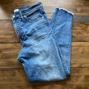 Madewell high rise skinny jeans